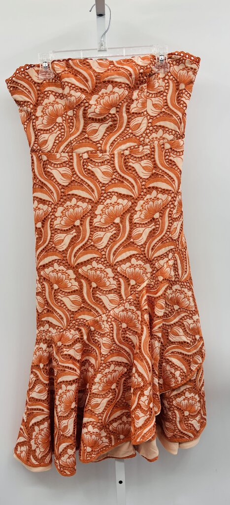 Anthropologie Dress Orange 14
