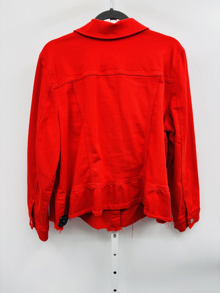 Chico's Jacket Red XL