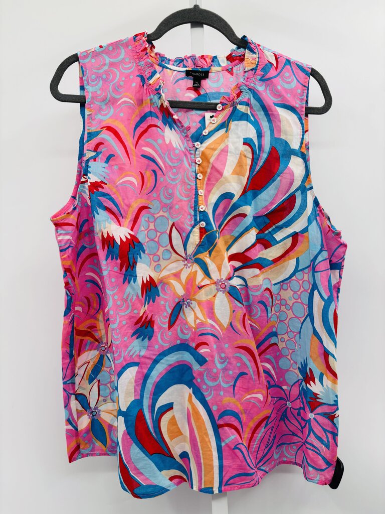 Talbots Top Pink XL