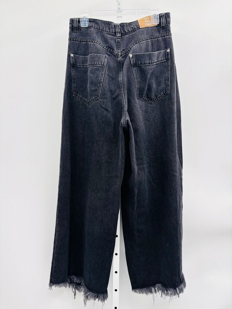 We the Free Jeans Wide Leg Black 12