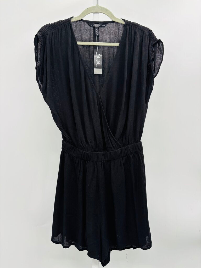 WHBM Romper Black S