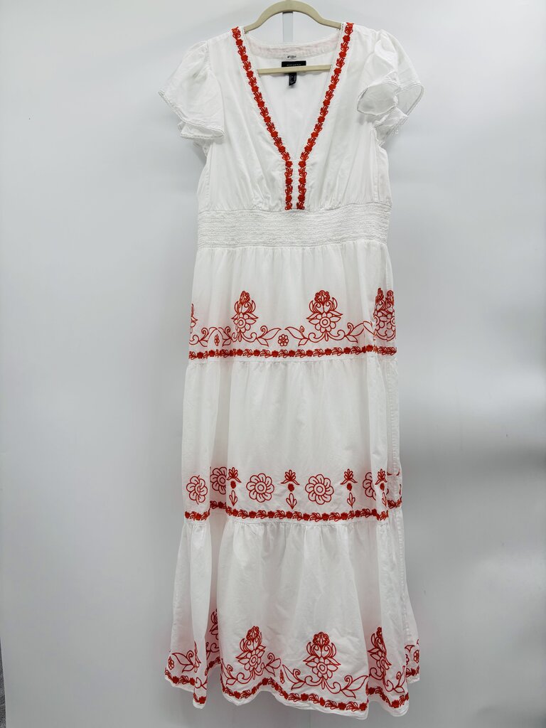 Adrianna: AP Maxi Dress White 14