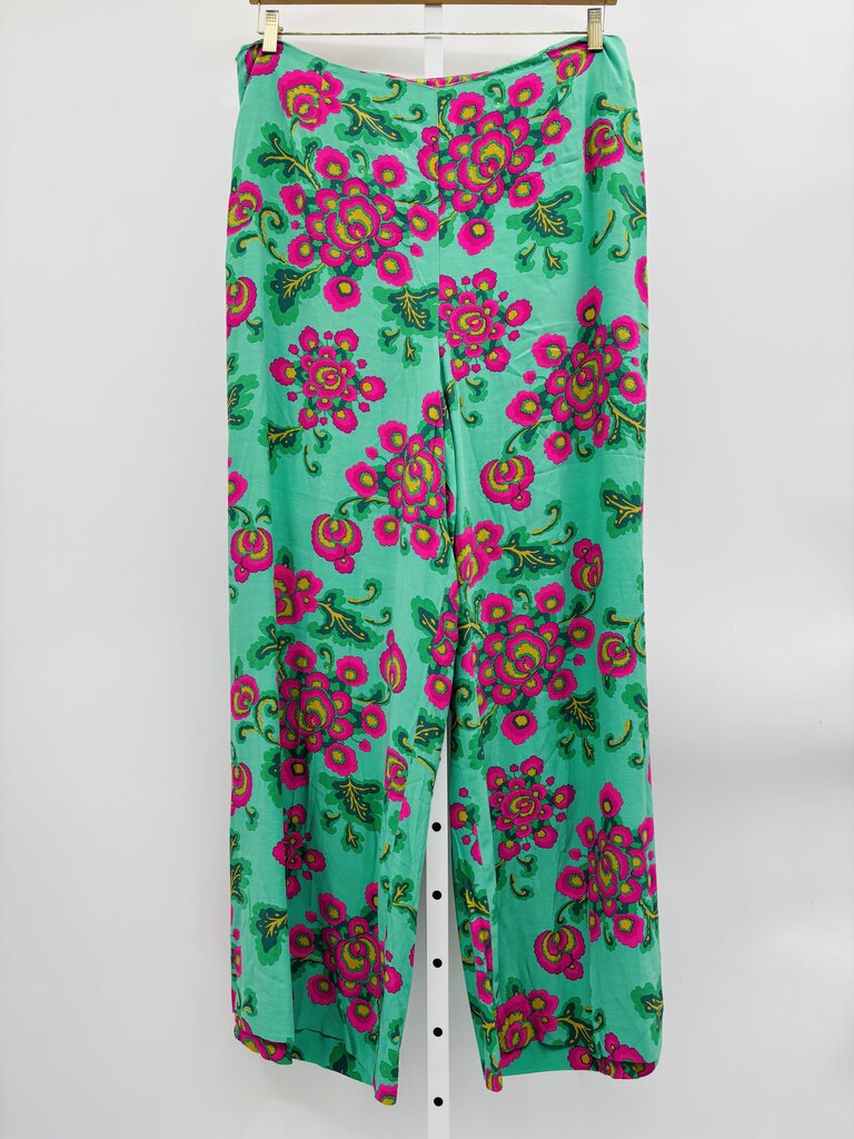 Boden Pants Plus Wide Leg Teal 18