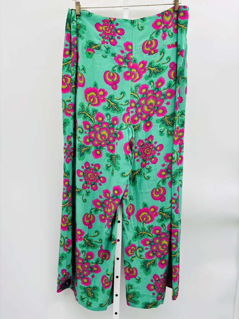 Boden Pants Plus Wide Leg Teal 18