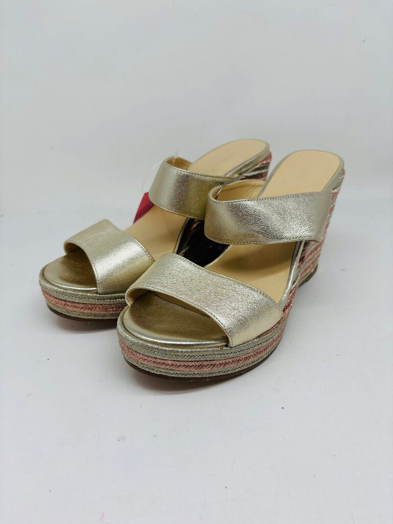 Jimmy Choo Wedge Gold 8.5