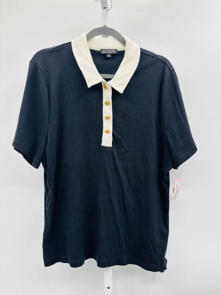 J. Crew Top Plus Black 3X