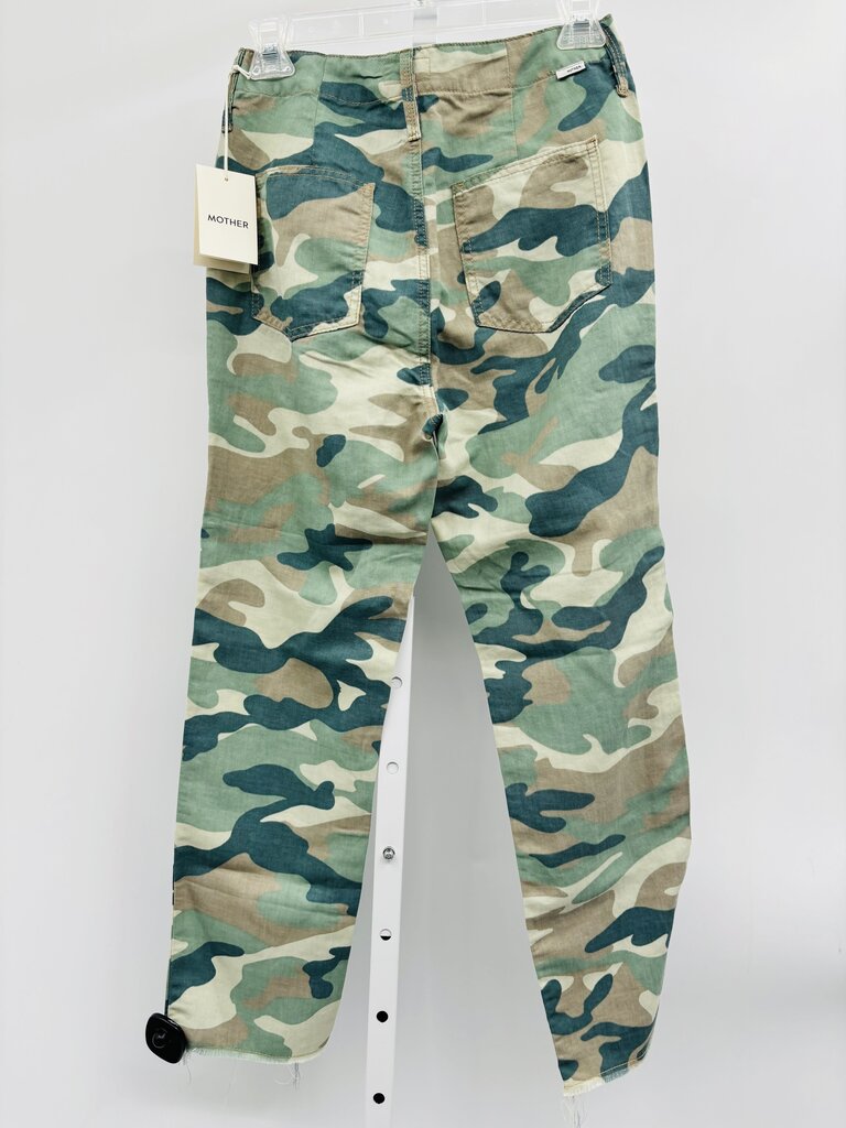 Mother Cropped Pants Green 00
