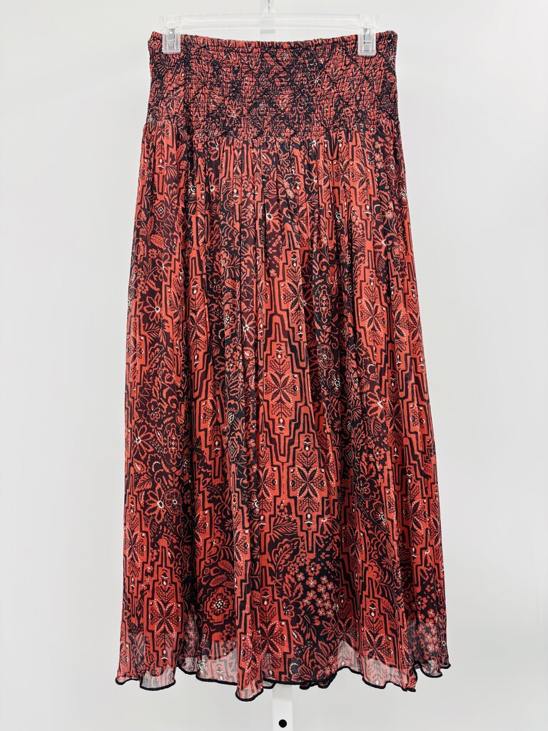 La Fee Maraboutee Skirt Maxi Red M