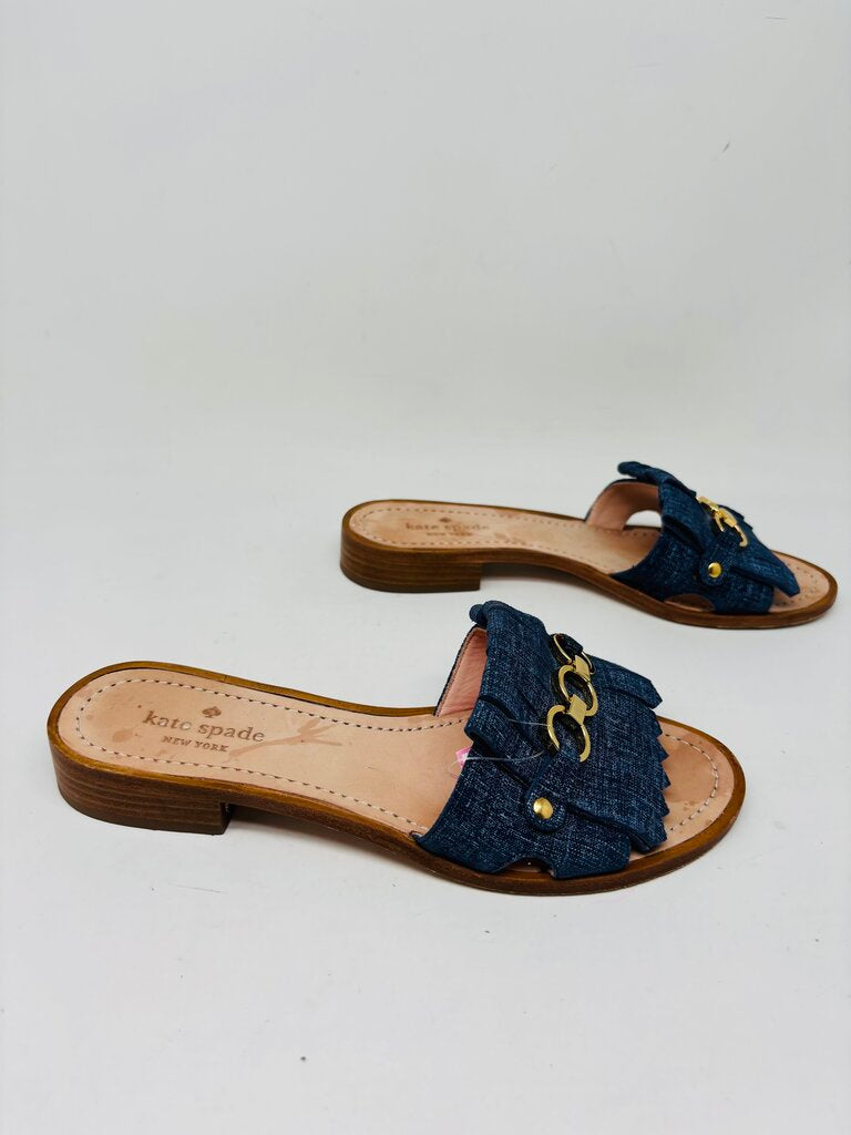 Kate Spade Sandals Navy 7.5