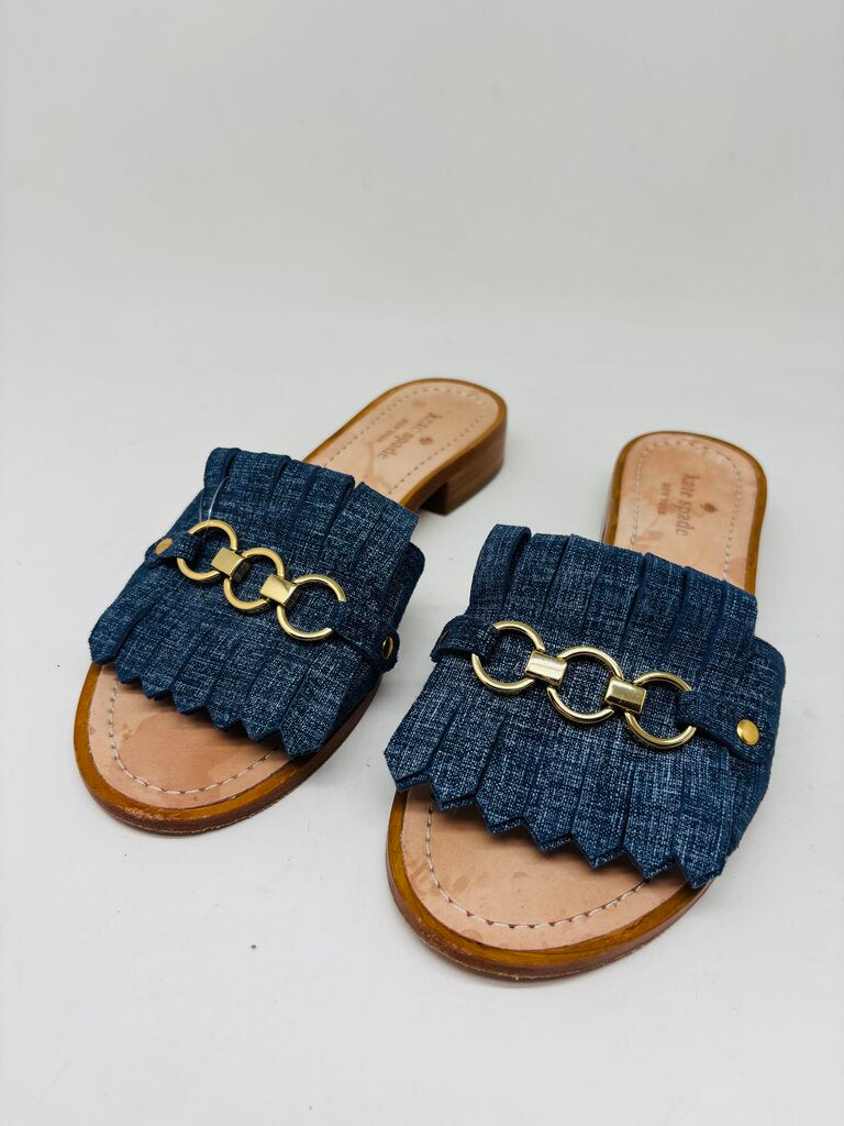 Kate Spade Sandals Navy 7.5