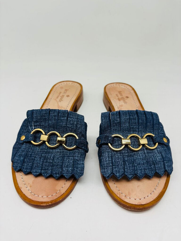 Kate Spade Sandals Navy 7.5