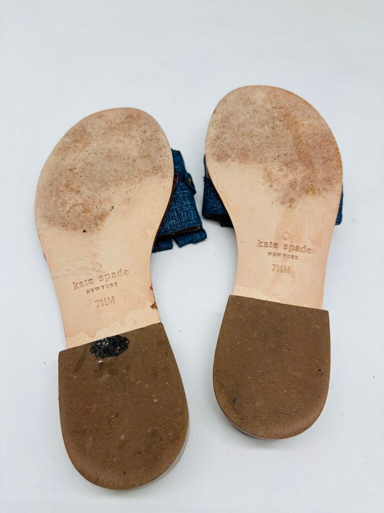 Kate Spade Sandals Navy 7.5