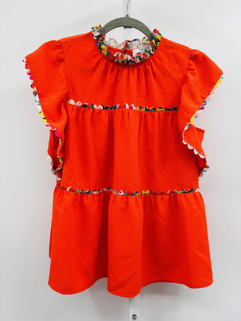 Crosby by Mollie Burch Blouse Orange S