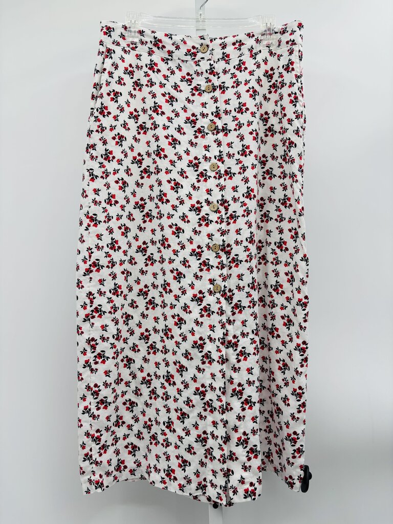 Cynthia Rowley Skirt Maxi White 10