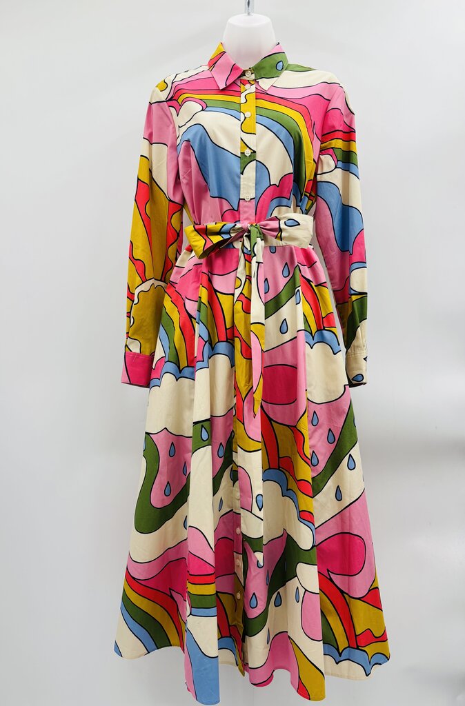 Boden Maxi Dress Multi 10