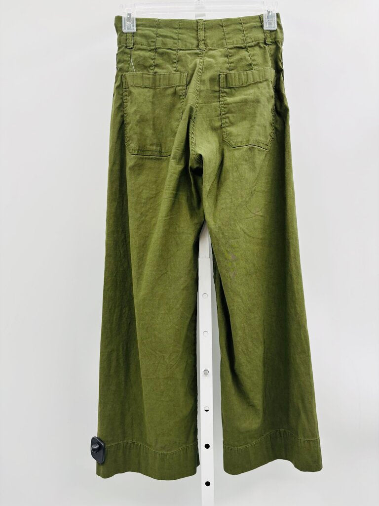 Maeve Pants Wide Leg Green 00