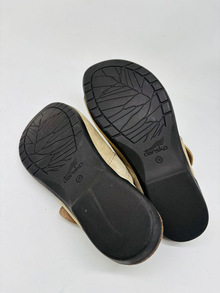Dansko Sandals Taupe 7.5