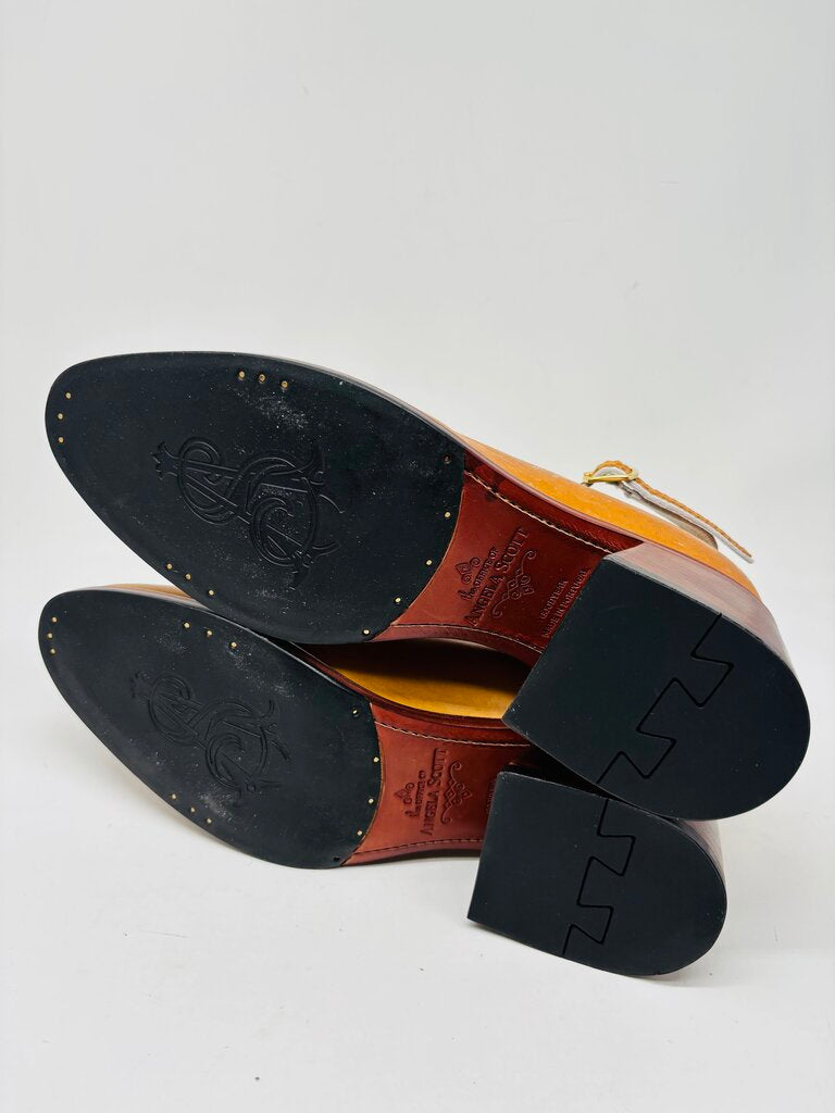 Angela Scott Heels Tan 9