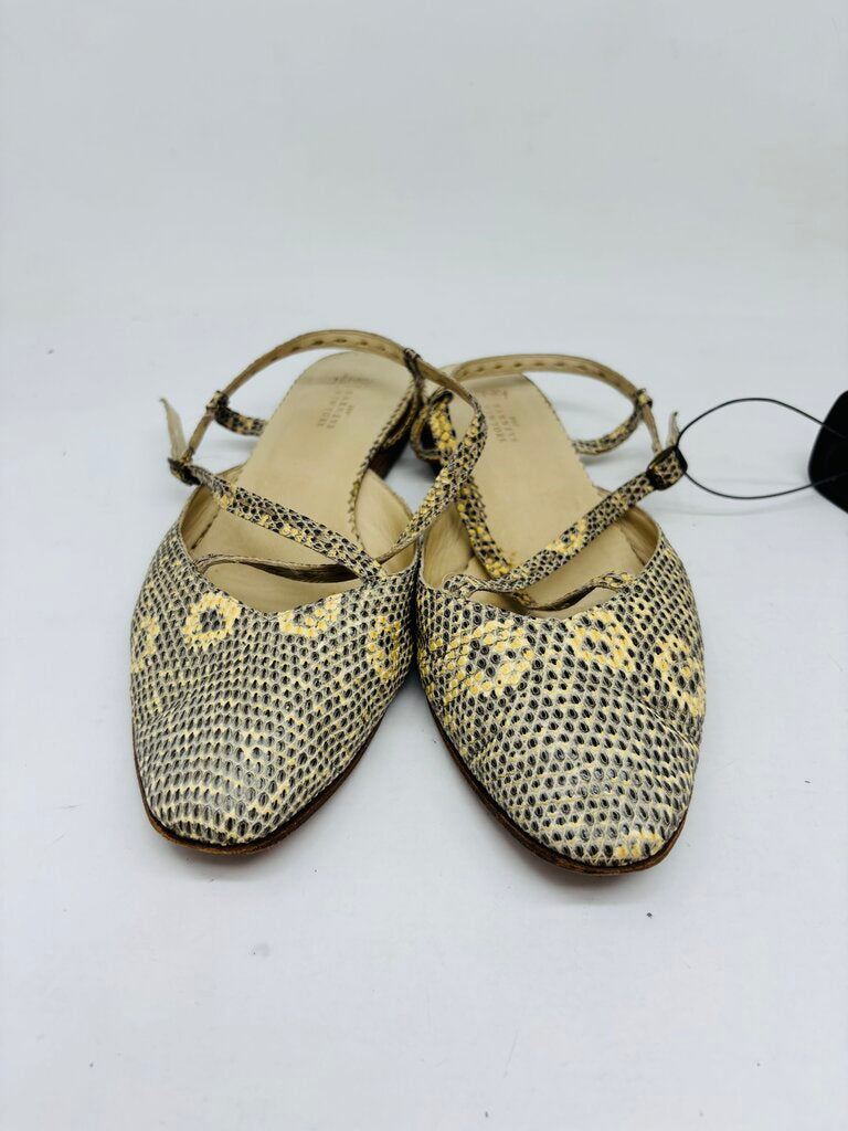 Henry Cuir Flats Beige 8