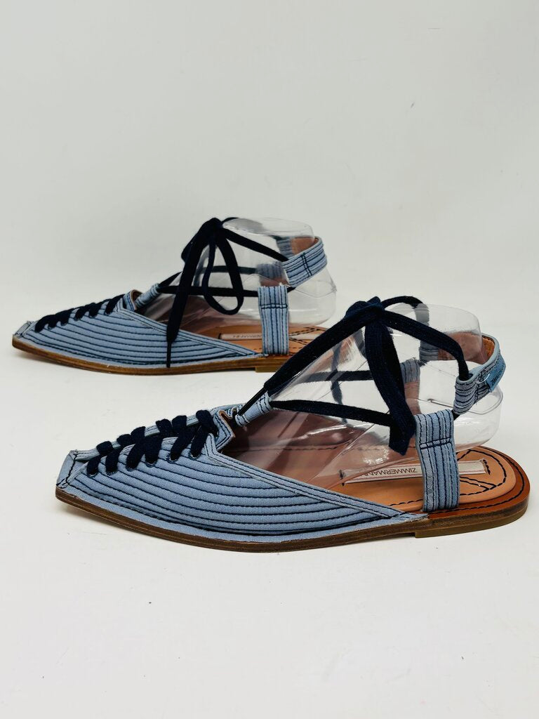 Zimmermann Mules Blue 8.5