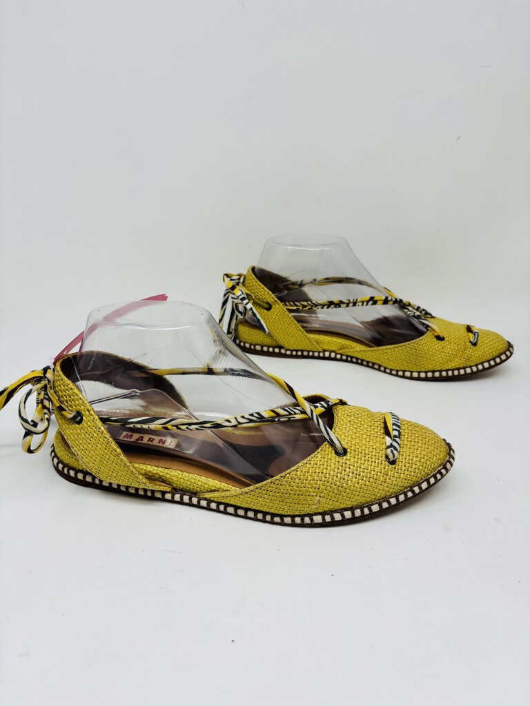 Marni Flats Yellow 7.5
