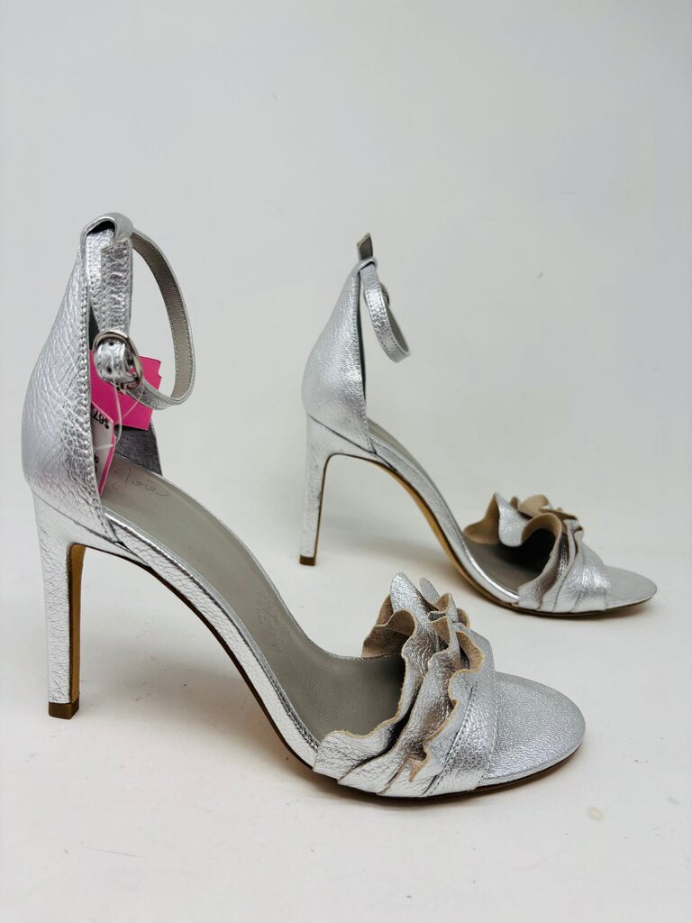 Joie Heels Silver 8
