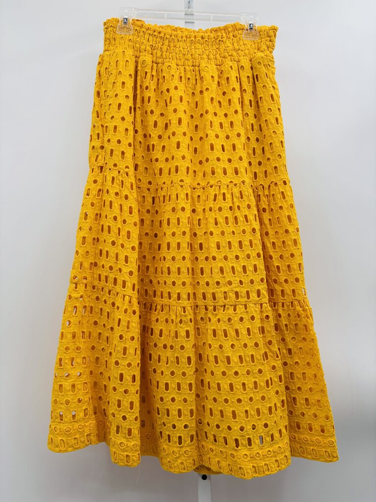 Anthropologie Skirt Maxi Yellow M