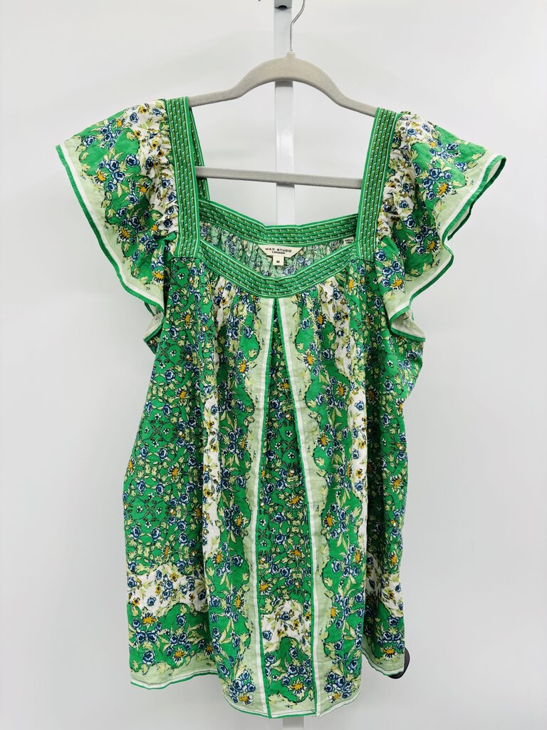 Max Studio Top Green M