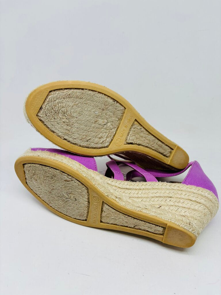 Talbots Wedge Purple 8.5