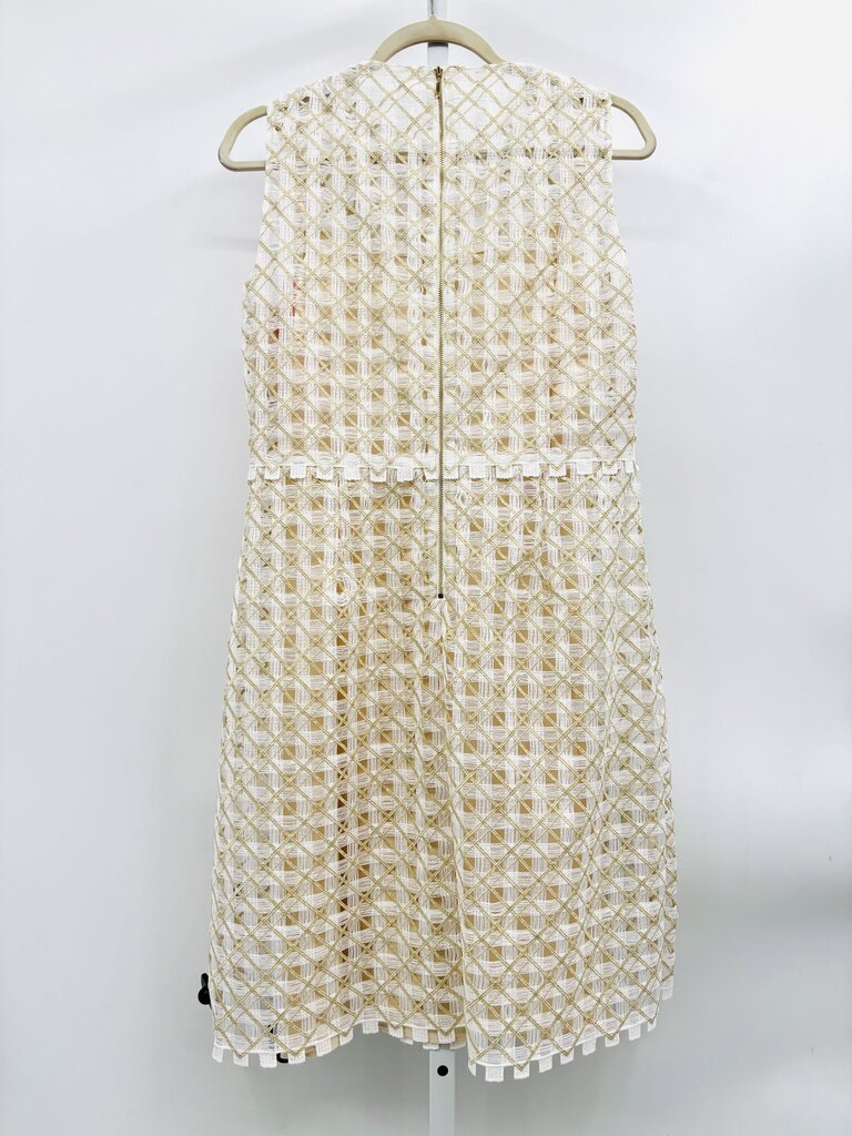 Elie Tahari Dress Beige L