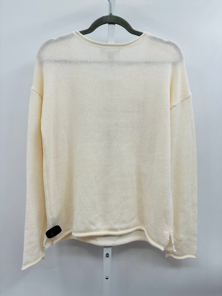 Marled Sweater Beige L
