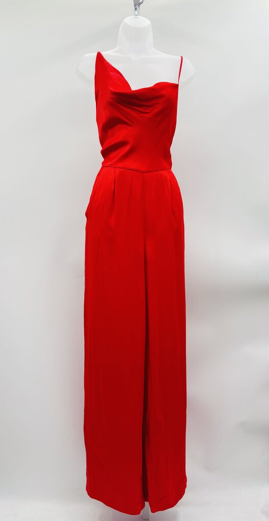 Anthropologie Jumpsuit Red 4