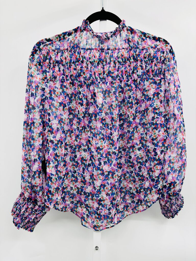 Veronica Beard Blouse Purple 10