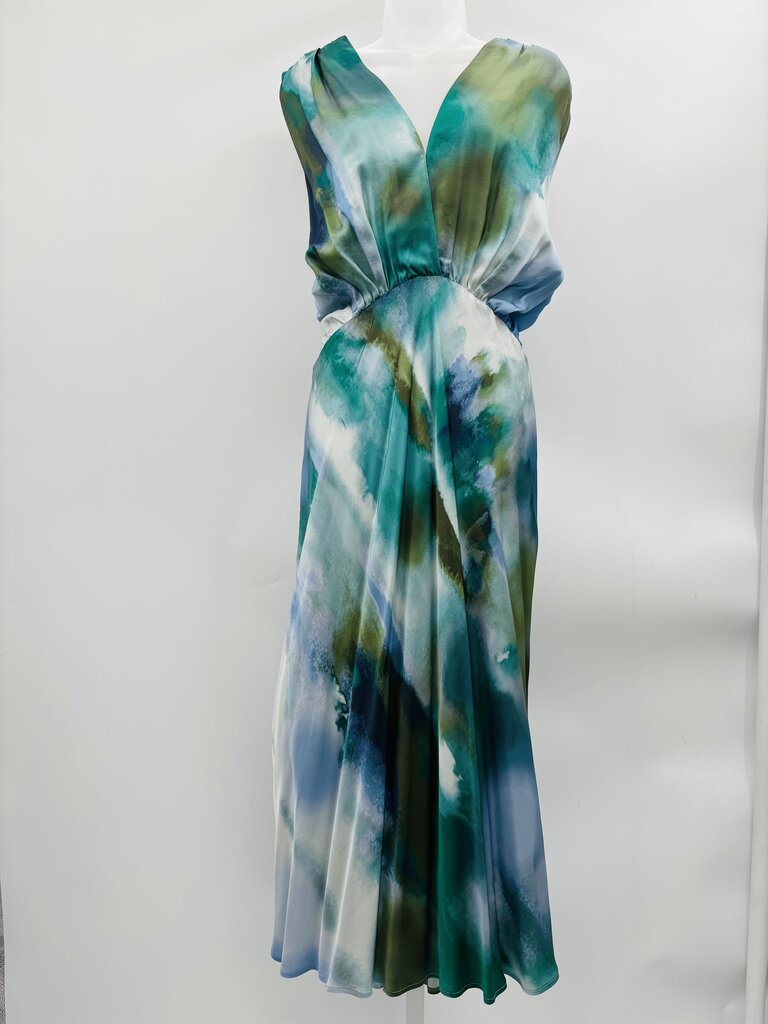 Banana Republic Maxi Dress Green XL