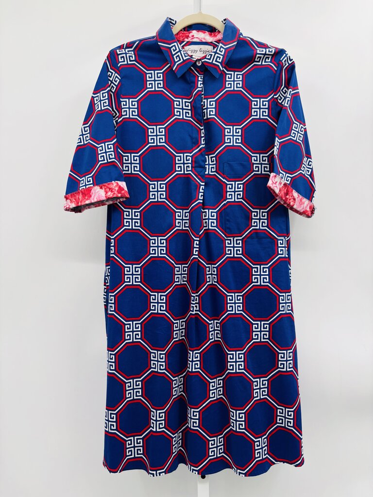 Dizzy Lizzie Dress Navy M