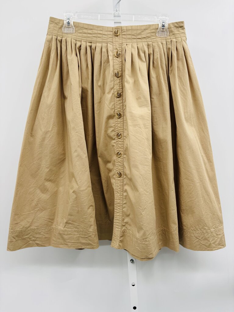 J. Crew Factory Skirt Khaki M