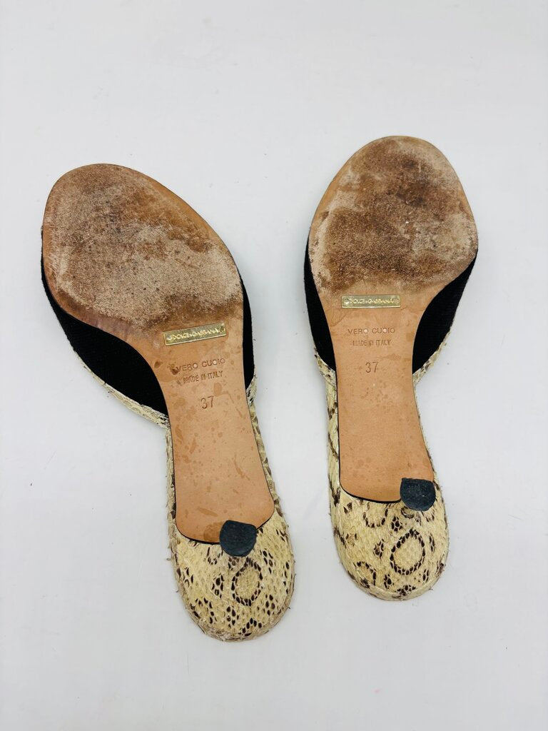 Dolce & Gabbana Heels Black 6.5
