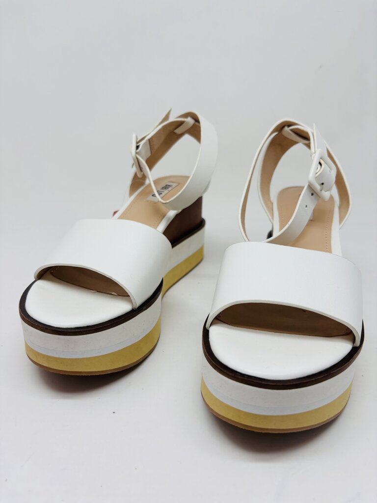 Bibi Lou Wedge White 7.5