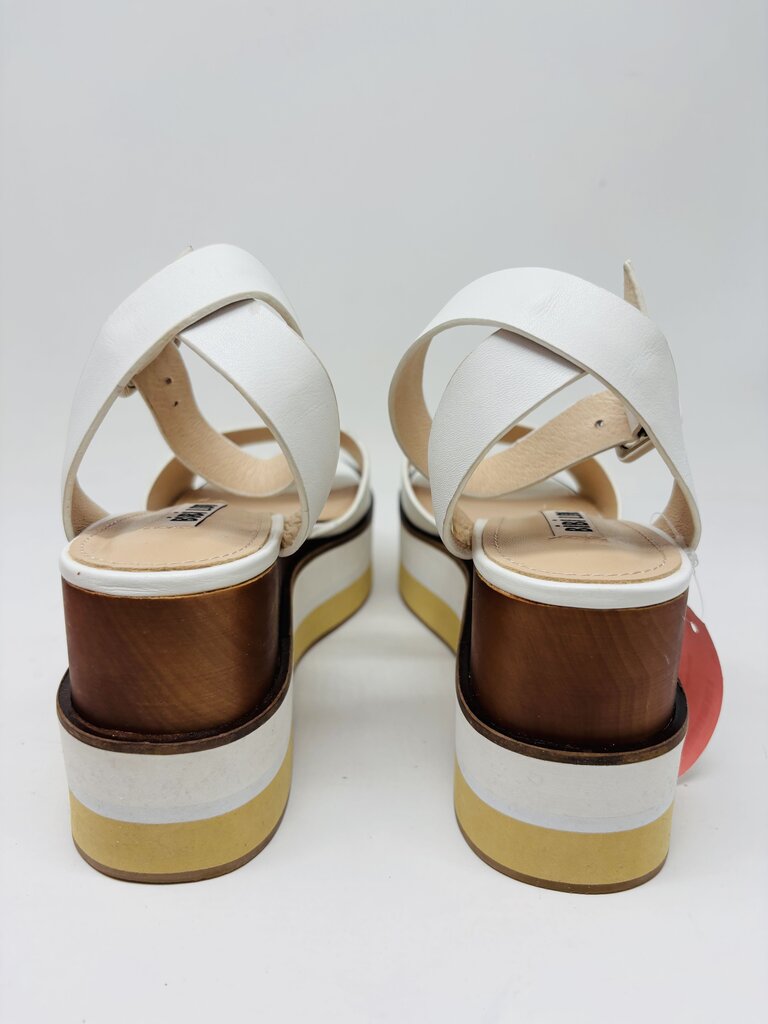 Bibi Lou Wedge White 7.5