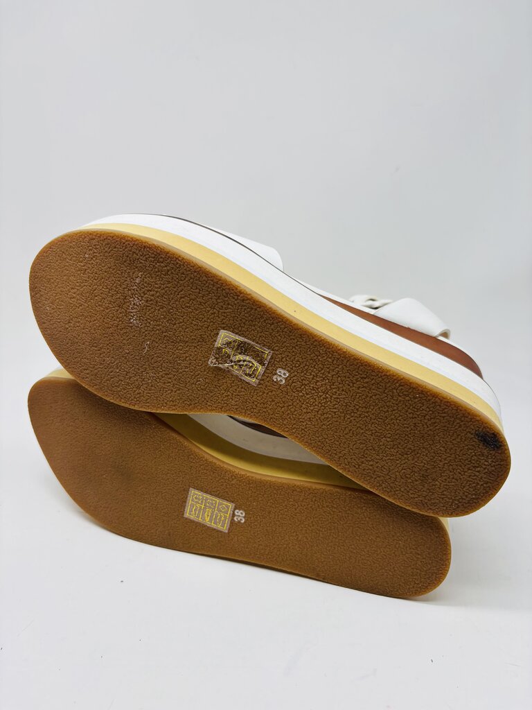 Bibi Lou Wedge White 7.5
