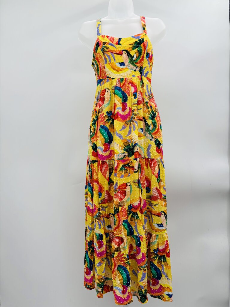 Farm Maxi Dress Yellow XS