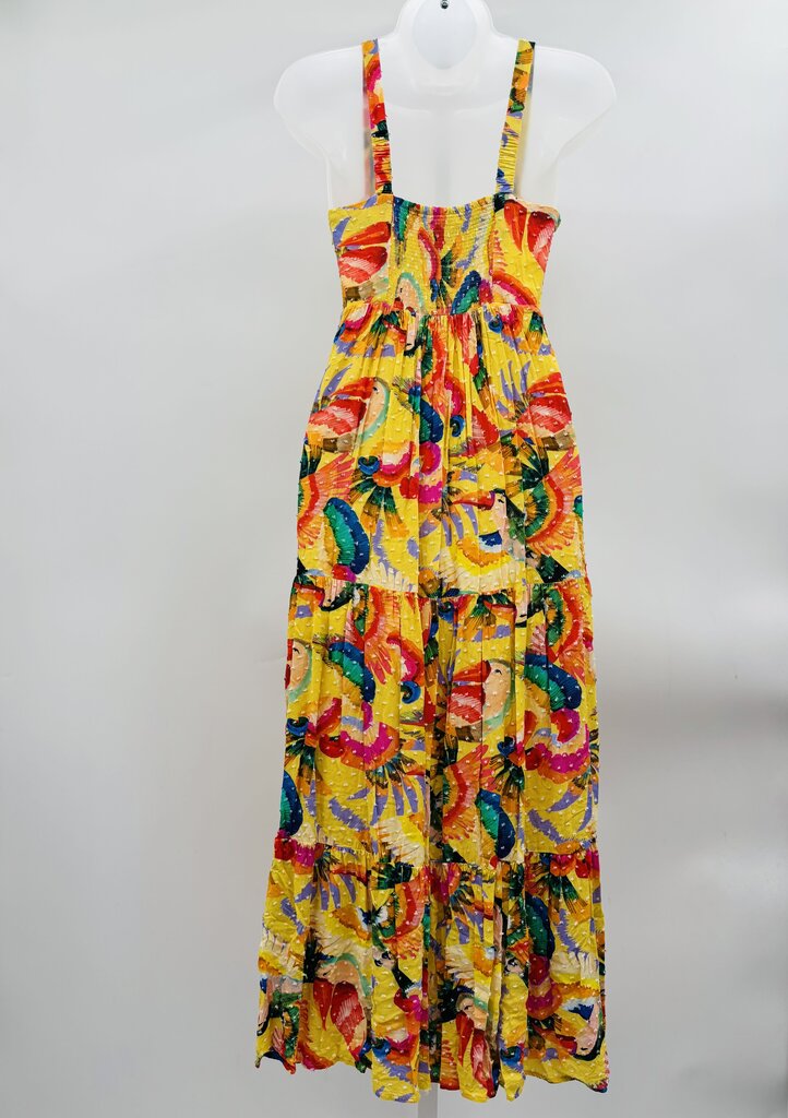 Farm Maxi Dress Yellow XS