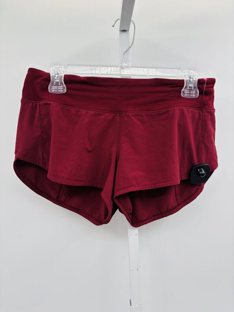 Lululemon Active Shorts Burgundy 6