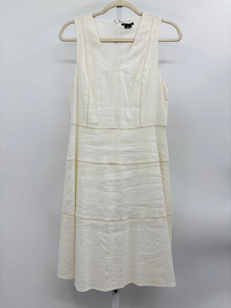 Theory Dress Ivory 10