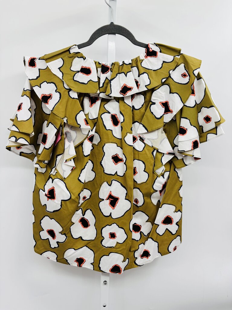 Crosby by Mollie Burch Blouse Green M