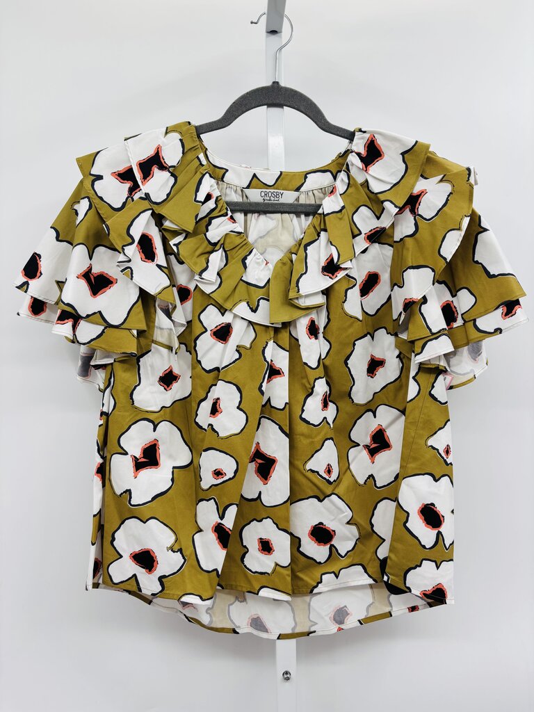 Crosby by Mollie Burch Blouse Green M