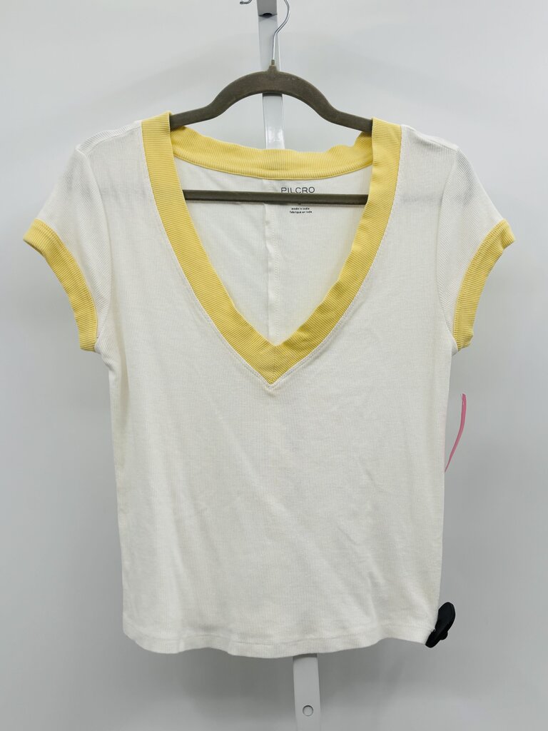 Pilcro T-Shirt Yellow M