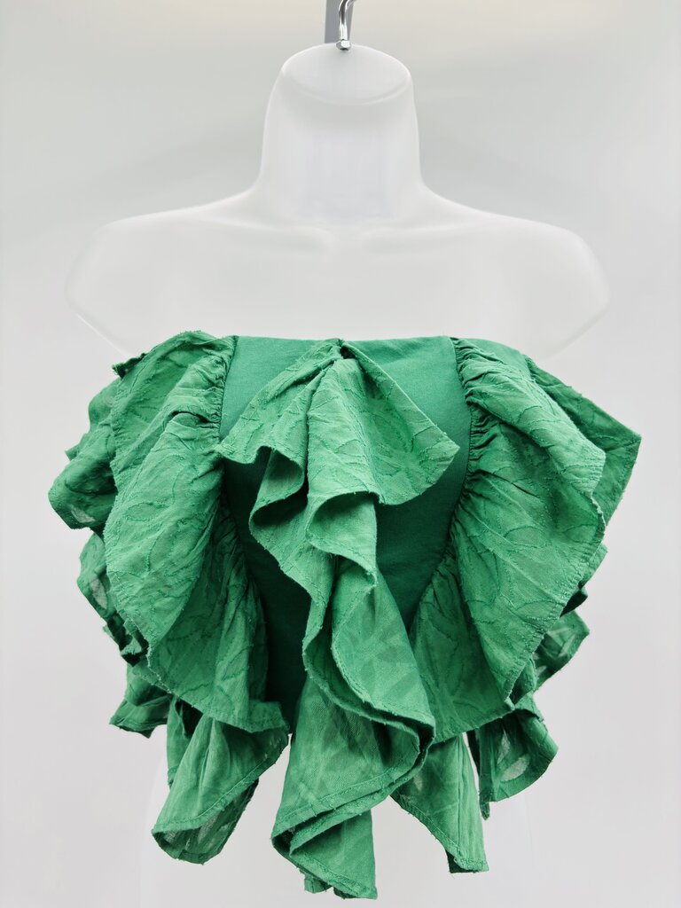 Anthropologie Top Green M
