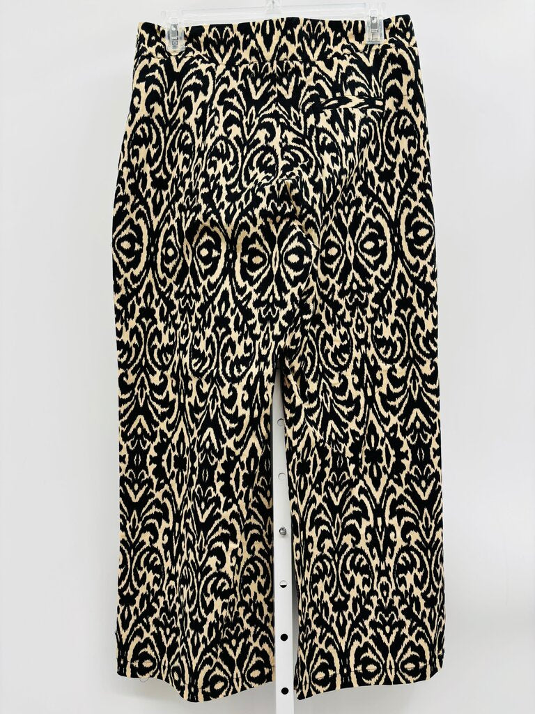 Lauren Vidal Pants Wide Leg Beige M