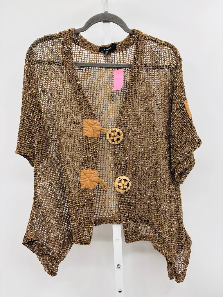 Kaktus Cardigan Brown M